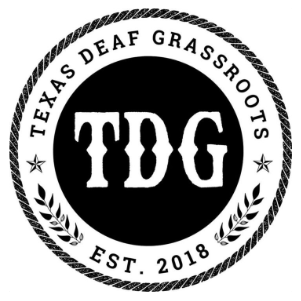 Logo for Texas Deaf Grassroots