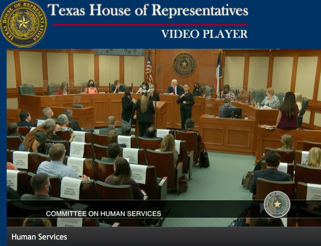 HB2187 House Hearing Video