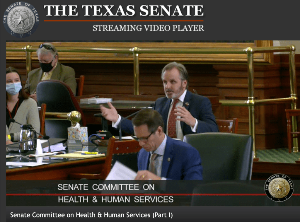 HB2187 Senate Hearing Video
